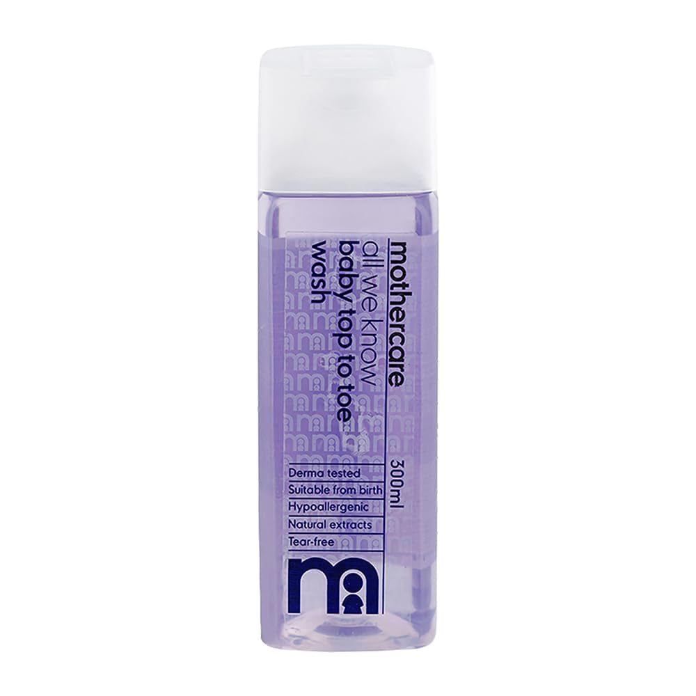 Mothercare Unisex Hypoallergenic Baby Body Wash - Purple