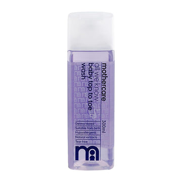 Mothercare Unisex Hypoallergenic Baby Body Wash - Purple