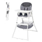 Baby Trend Flat Fold High Chair, Stellar Grey