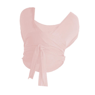 CALANDIS Baby Wrap Carrier for Newborn Infant Stretchy Easy to Wear Hands Free Slings Pink L | Carriers Slings & Backpacks