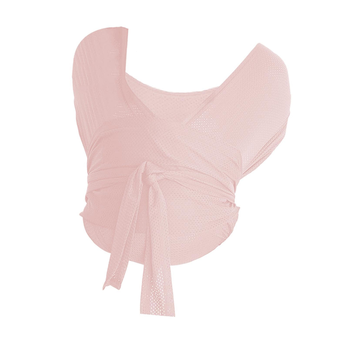 MYADDICTION Baby Wrap Carrier for Newborn Infant Stretchy Easy to Wear Hands Free Slings Pink L