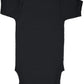 Started From The Belly Now I'M Here Bodysuit (Black, Newborn)