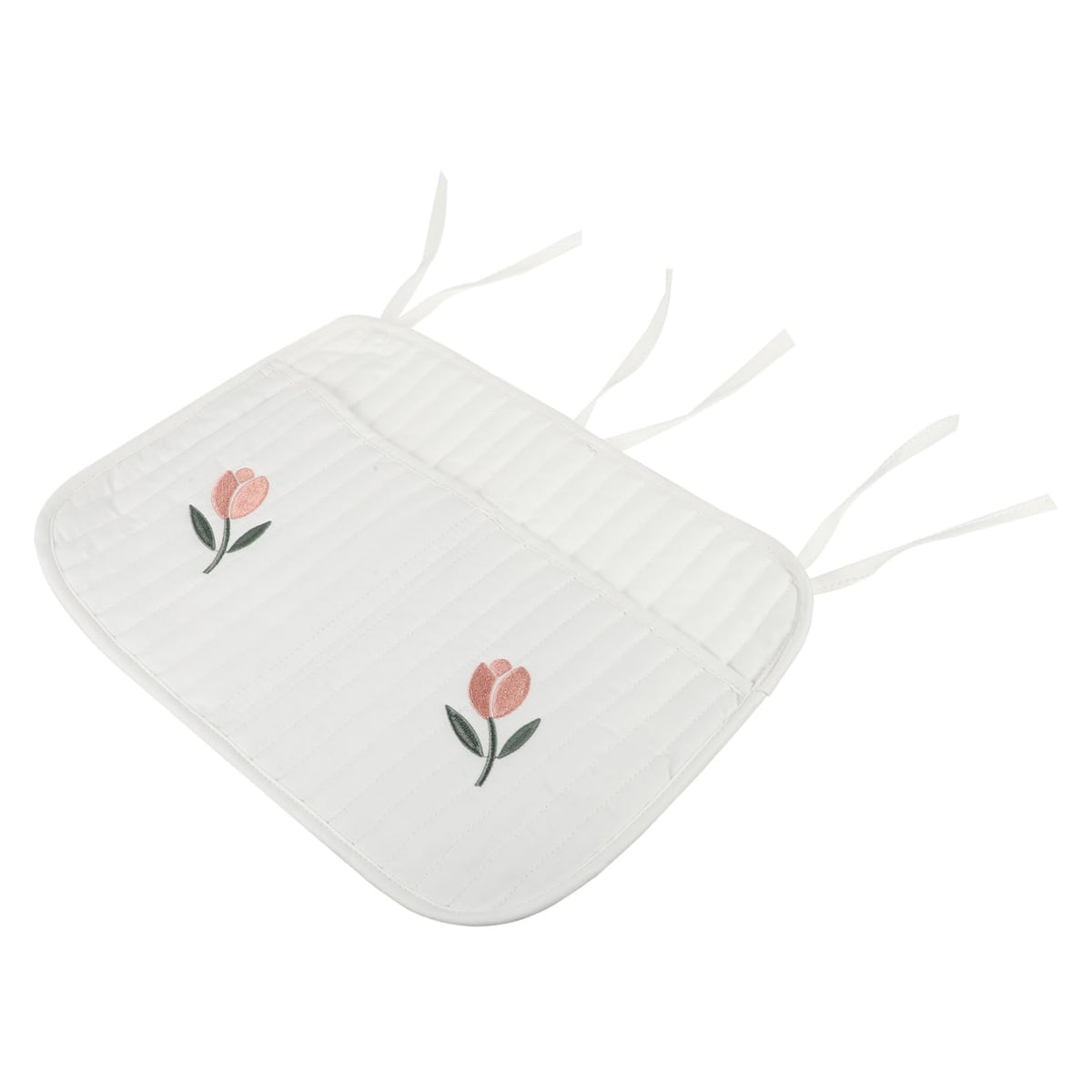 SOLUSTRE Hanging Diaper Organizer for Crib Compact Storage Bag for Essentials for Diapers Toys and Bottles Easy to Attach to Str