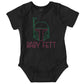 Boba Baby Fett Funny Galaxy Adorable Baby Romper Bodysuits Black