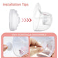 8Pcs Duckbill Valves And 4Pcs Silicone Diaphragm Compatible With Momcozy M5, Replacement M5 Pump Parts Accessories Made By Tbuym