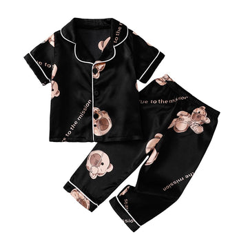Hopscotch 2Pc Teddy Bear Sleepwear Set (23 Years)