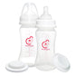 Nenesupply Feeding and Storage Bottles Collection for Spectra S1 S2 Motif Luna Breast Pumps 2 pc 9oz 280ml with Sealing Disc Ant