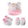 Youstylo Baby Cap, Mitten, And Socks Set For Newborns, Soft, Comfortable, And Perfect For 012 Months | Unisex Baby Accessories 