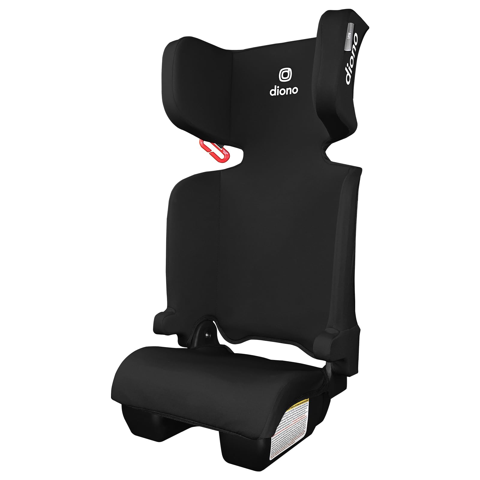 Diono Airi Lightweight High Back Booster Seat, Foldable Travel Friendly, Slim 3-Across Fit, 40-100 lbs/43-57 in, Frontal Impact 