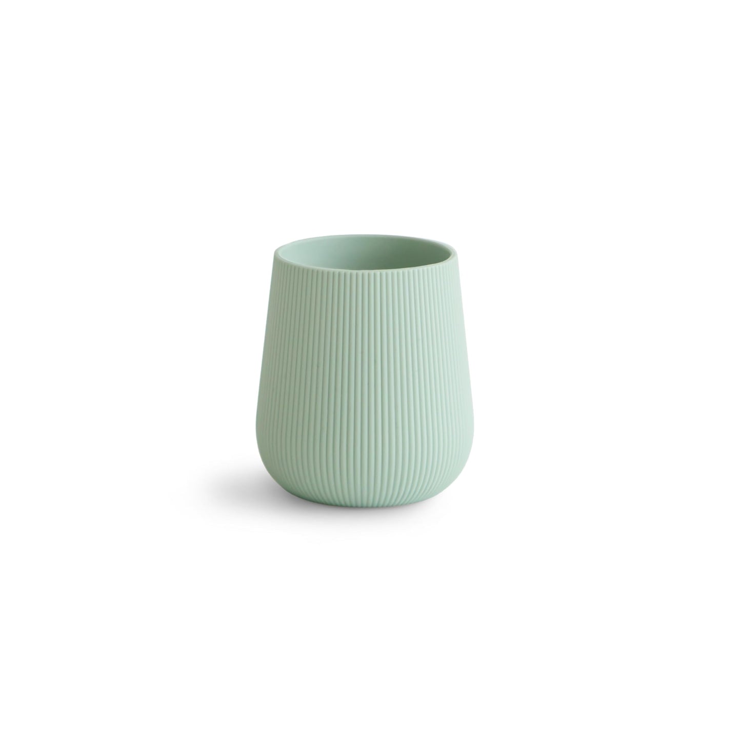 mushie Silicone Baby Starter Training Cup | 6 Months+ (Cambridge Blue)