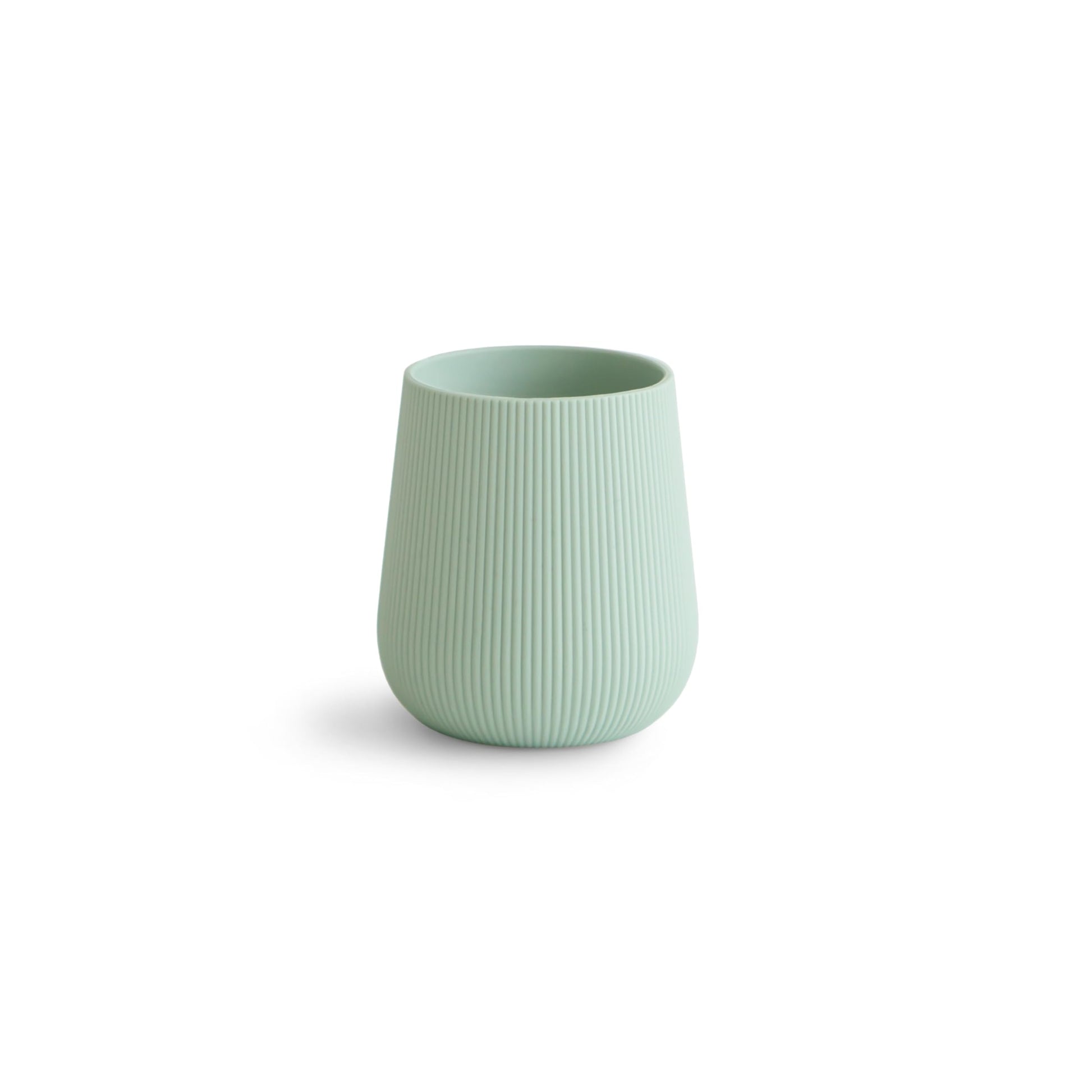 mushie Silicone Baby Starter Training Cup | 6 Months+ (Cambridge Blue)