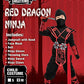 Spooktacular Creations Halloween Ninja Costume Kids, Black Red Ninja Dragon Costume Set, Boys Halloween Outfit For Dressup And R