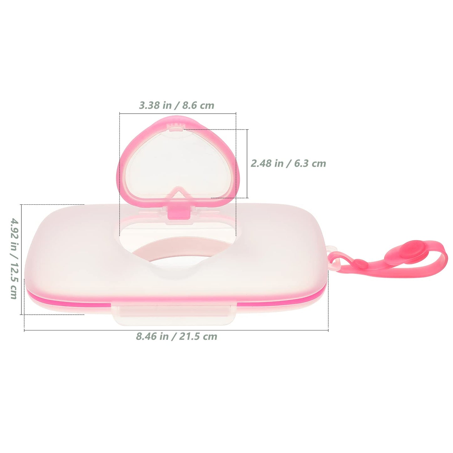 Healeved Baby Wipes Dispenser: On- The- Go Wipes Dispenser Travel Wipes Case Baby Wipe Holder Outdoor Stroller Wet Wipes Box Por