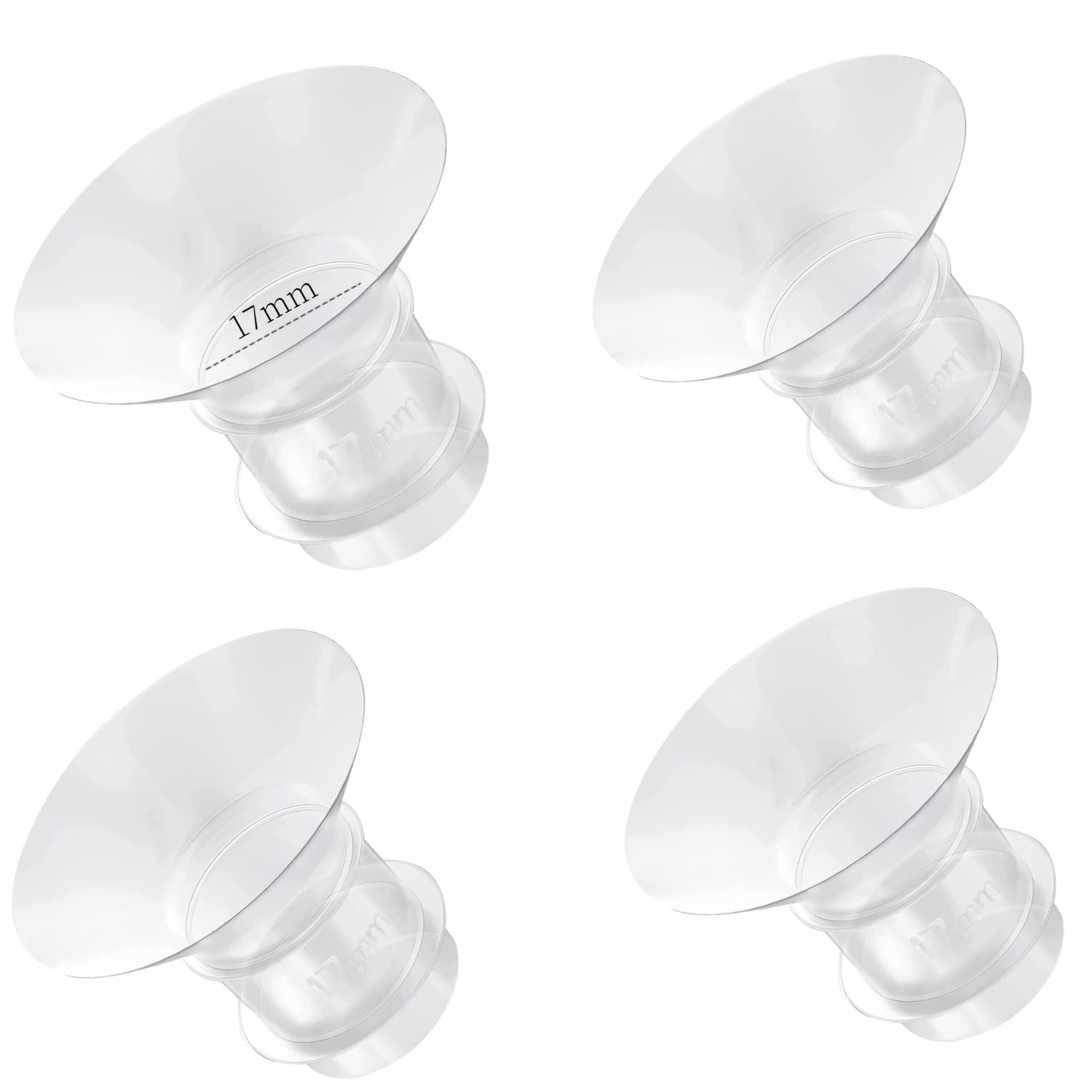 Flange Inserts 17Mm For Medela,Spectra 24Mm Shields/Flanges,Compatible With Momcozy S12 Pro/S9 Pro/S9/S12 Wearable Breast Pump,R