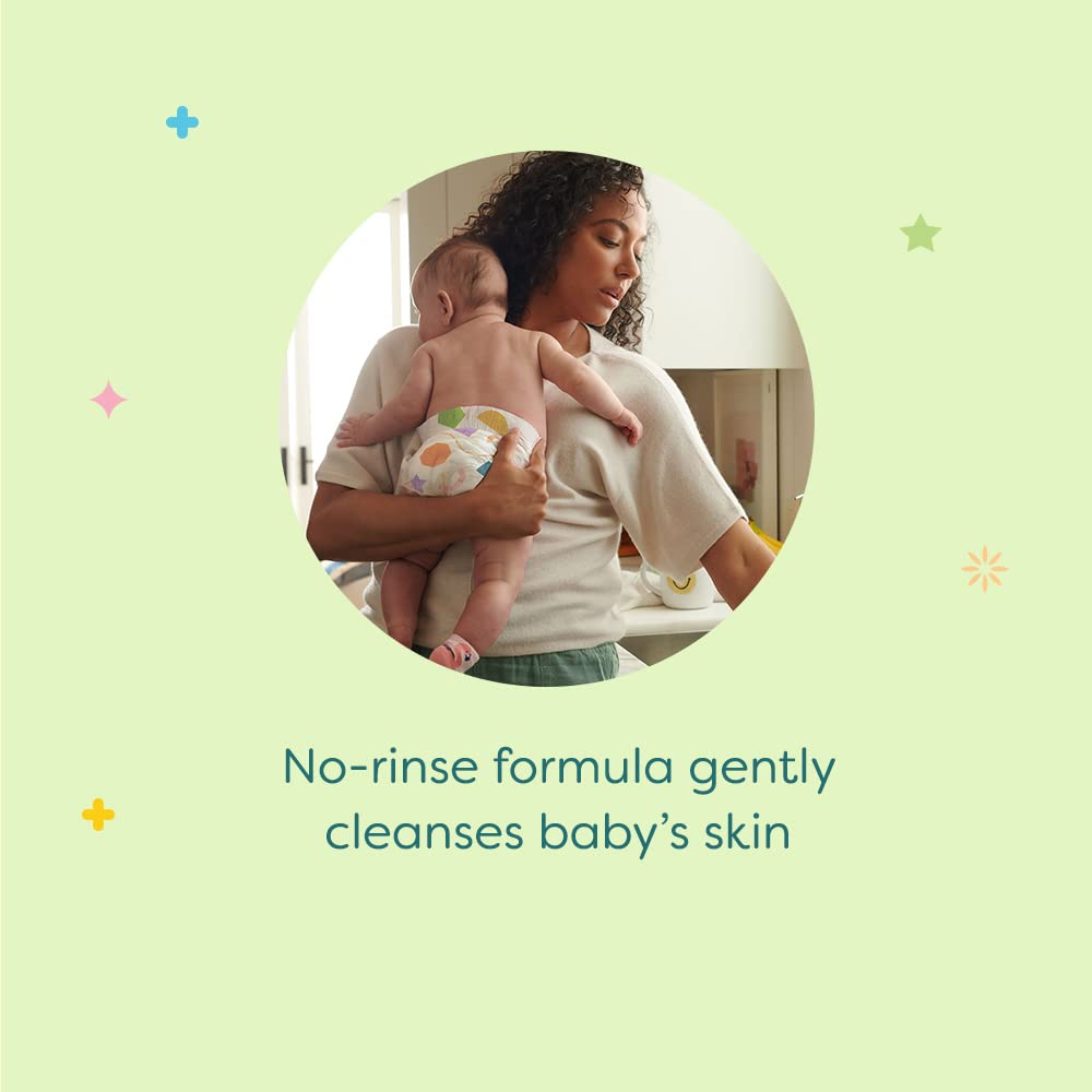 Babyganics Infant No-Rinse Micellar Cleanser, 5 Oz - 2 Pack