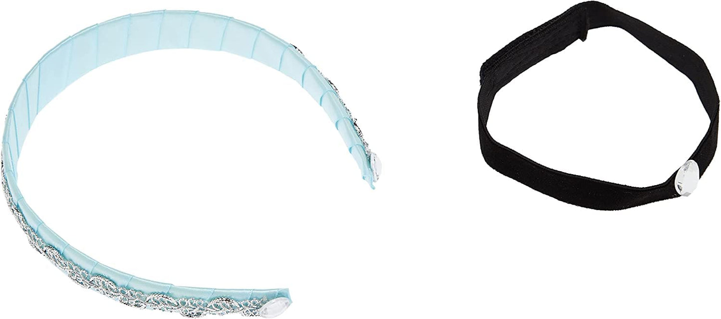 Little Adventures Princess Headband & Glove Set Costume Accesories For Girls - One-Size (3+ Yrs) (Cinderella)