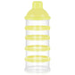 Accmor Formula Dispenser On The Go, 5 Compartments Stackable Formula Container For Travel, Baby Milk Powder Kids Snack Container