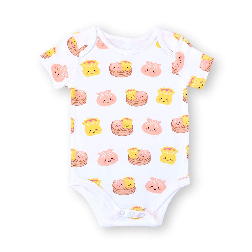 The Wee Bean Organic Cotton Onesie Baby Bodysuit, Soft Onesies Made From Organic Cotton, Skin-Friendly Clothes For Babies And To
