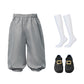 Andhom Boys Colonial Costume Set Knicker Pants Shoe Buckles White Socks Accessories For Colonial Style Boys Knicker Pants