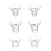 6Pc Flange Inserts 17/19/21Mm For Momcozy S9 Pro Hands Free Breast Pump,Compatible With S9/S10/S12 Wearable Breast Pump.Suitable