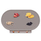 Silicone Placemat For Baby, Silicone Baby Toddlers Non-Slip Tablemats Stain Resistant Anti-Skid Reusable Dishwasher Safe Table M