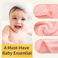 Mukin Baby Washcloths Set - 12 Pack 12X12 Inches Microfiber Coral Fleece Face Towel For Newborns, Infant, Toddlers Or Kids. Ultr
