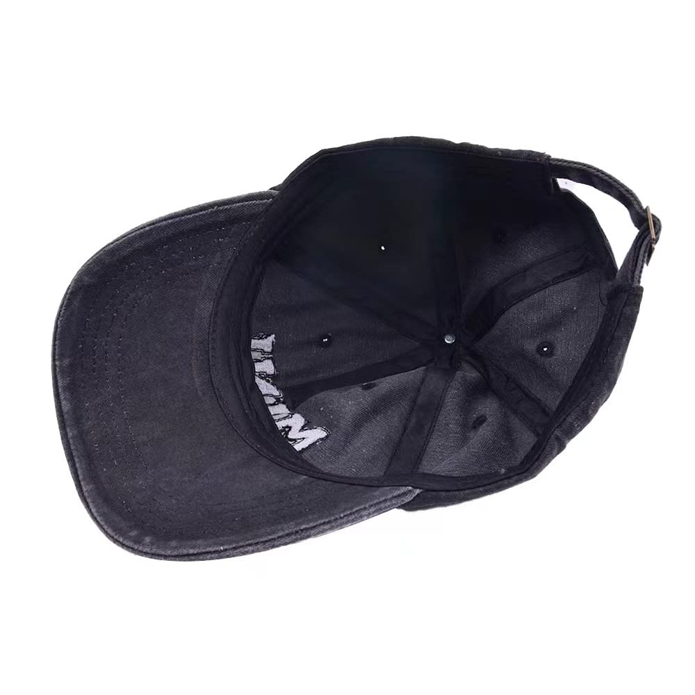 2Pcs Parent-Child Hat Mother Child Daughter Son Baby Family Hat Retro Baseball Cap Snap Cap Mothers Day Black