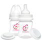 Nenesupply Feeding and Storage Bottles Collection for Spectra S1 S2 Motif Luna Breast Pumps 2 pc 4.7oz 140ml with Sealing Disc A