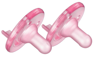 Philips Avent Super Soothie Pacifier, Pink, 3+ Months, 2 Pack, Scf192/07