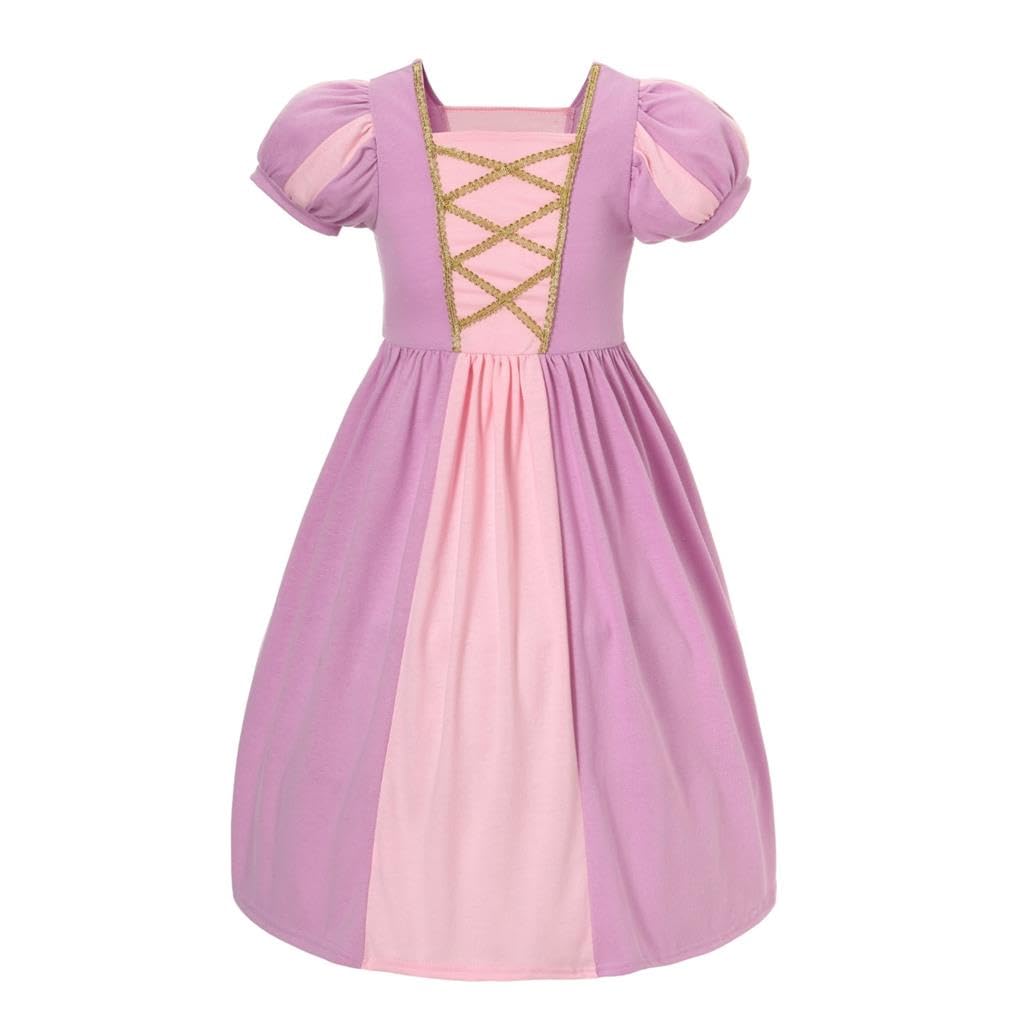 Dressy Daisy Toddler Girls Cotton Princess Dress Up Clothes For Halloween Birthday Party Everyday Outfit Play Wear Size 4T To 5T
