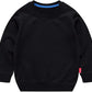 Haxico Unisex Kids Solid Cotton Pullover Sweatshirt T-Shirt Toddler Baby Boys Girls Crewneck Long Sleeve T-Shirt Tops Blouse Bla