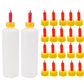 Woyous Goat Nipple And Bottles Set, 25 Pieces Small Animal Milk Drink Pritchard Nipple 2 Pieces 400 Ml Lamb Feeding Bottle Kit F