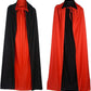 Gardeningwill Double Face 55' Red Black Hooded Halloween Easter Christmas Cloak Goth Vampire Priate Cape
