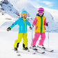 American Trends Winter Mittens For Toddler Ages 2-4 Snow Gloves Ski Kids Mittens Warm Gloves Pure Pink S(Fits 2-4 Years)