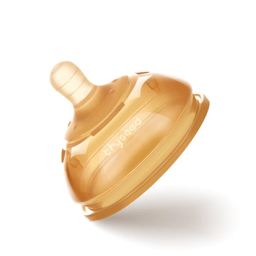 Thyseed Baby Bottle Nipple Infant Silicone Replacement Nipples 3-7 Month 1 Pack