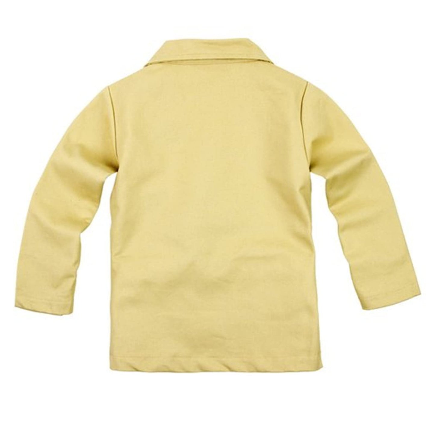 Tjtjxrxr Toddler Baby Boys Gentleman 3 Pieces Shirt+Jacket+ Jeans Wedding Infant Pants Clothing Sets (1-2Years, Khaki)
