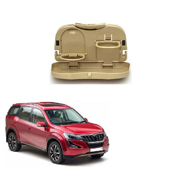 Stylish Foldable Compact Car Back Seat Tray for Food/Drinks/Cup/Bottle Holder Universal Pack of 1 Suitable for Mahindra XUV500 