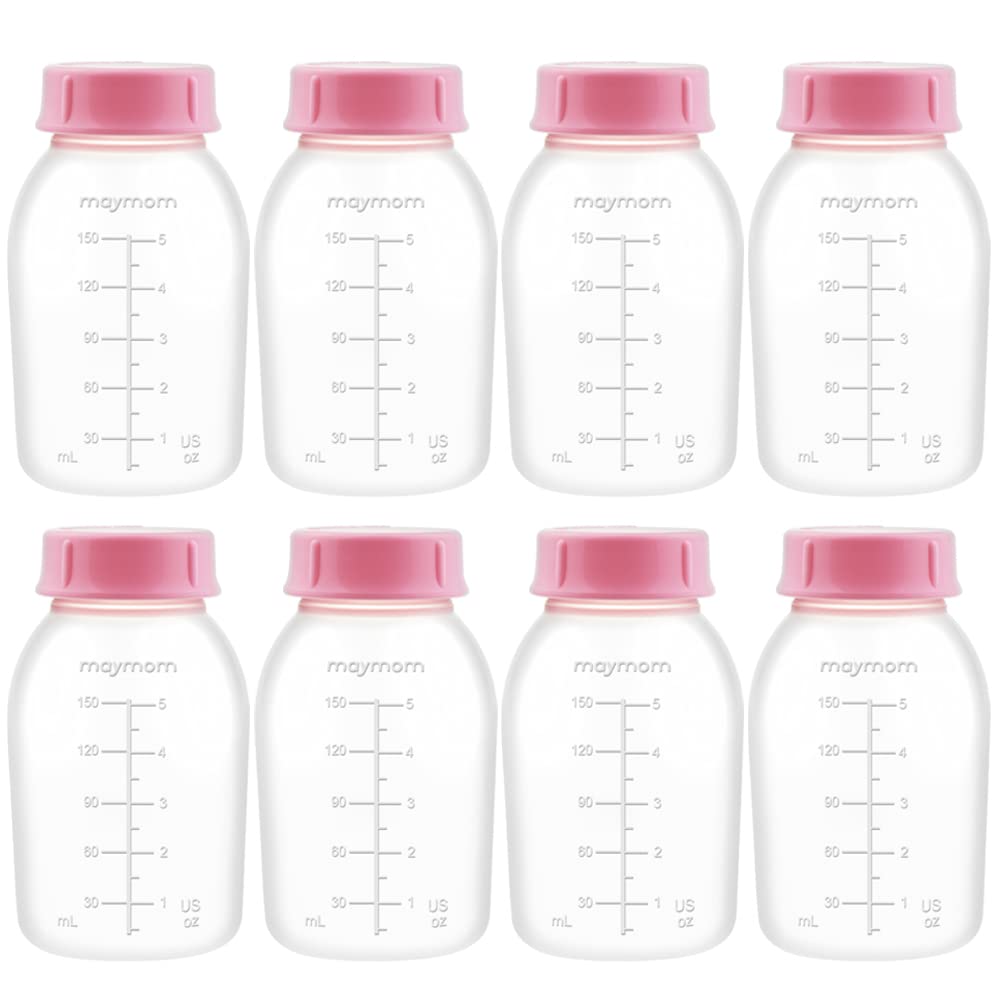Maymom Breast Pump Bottle Compatible With Medela Pump In Style Maxflow, Freestyle, Swing Maxi Pump, Maymom Breastshields; Compat