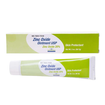Nivagen Zinc Oxide Ointment Usp 20% | For Diaper Rash, Chafed Skin, Protects From Wetness, Relief From Poison Ivy, Poison Oak, &