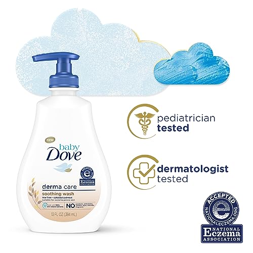 Baby Dove Derma Care Soothing Wash Skin Care With Colloidal Oatmeal Suitable For Eczema Prone Skin 13 Oz