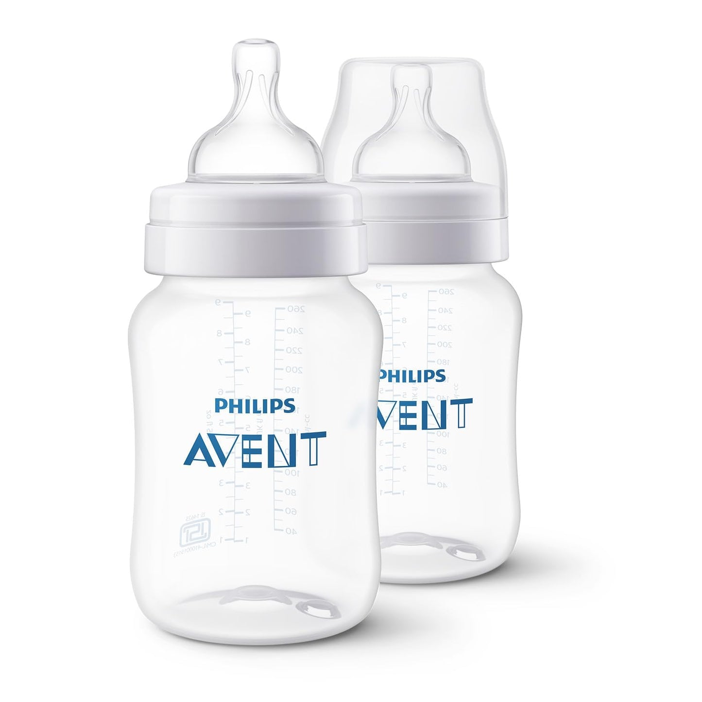 Philips Avent Anti Colic Baby Feeding Bottle 260Ml (Twin Pack)| AntiColic Value Help Reduce Air Ingesion | Scy103/20
