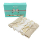 Kjuti Baby Muslin 100% Cotton Burp Washcloth - 4 Layer Hypoallergenic Saliva Soothe Face Washcloths - Burp Cloths 10X10 Inch -Ne