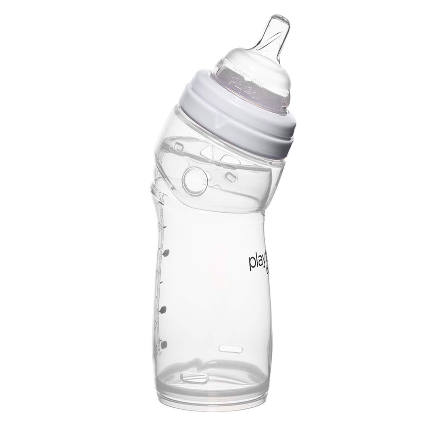 Playtex Baby Nurser Bottle With Pre-Sterilized Disposable Drop-Ins Liners, Closer To Breastfeeding, 8 Ounce Bottles, 3 Count