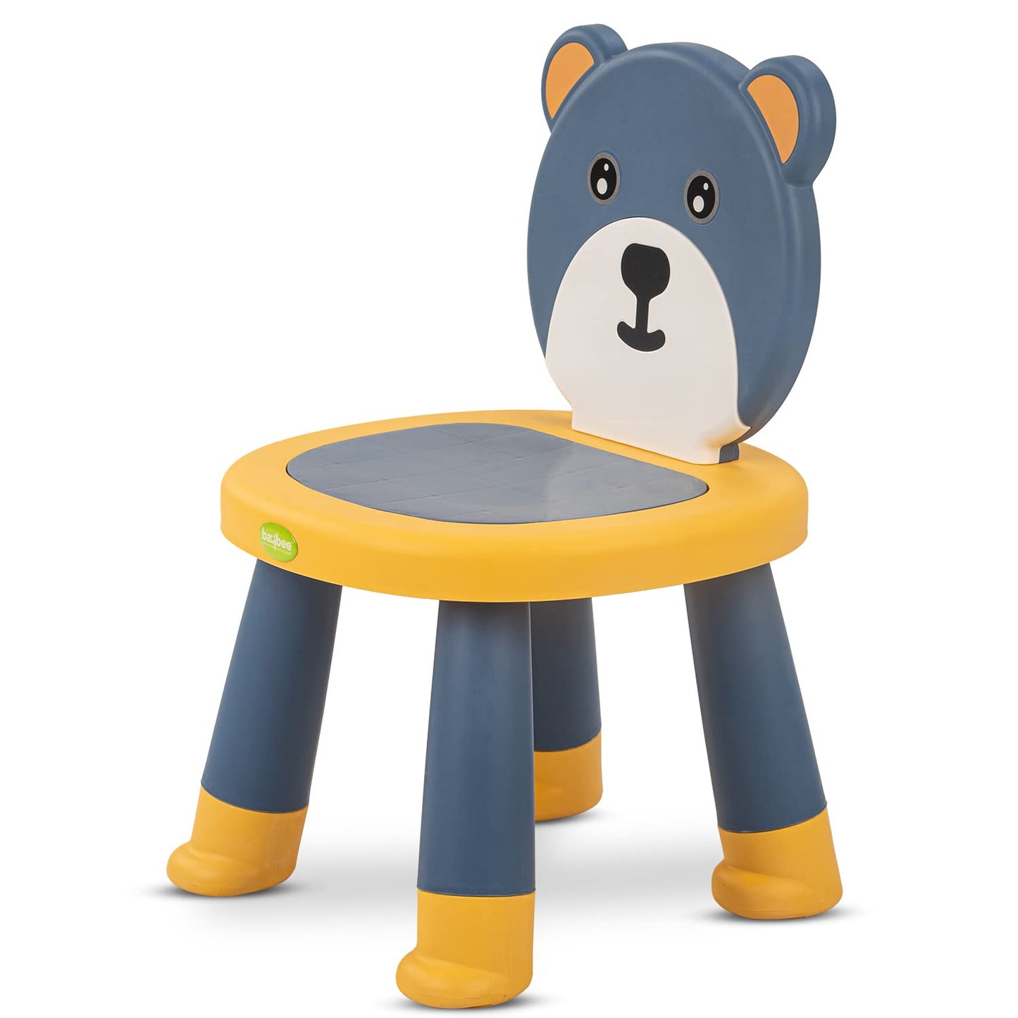 Baybee Luna Baby Feeding Chair For Babies | Portable Kids Sitting Chair With 4 Level Height Adjustable, Safety Belt & Food Tray,