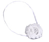 Akinoskids Newborn Soft Shabby Flower White Headband.Kids Hair Accessory