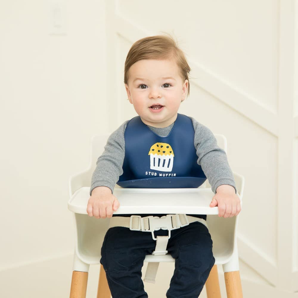 Bella Tunno Wonder Bib - Waterproof Silicone Bibs For Boys & Girls, Non-Toxic & Bpa Free Silicone Baby Bibs & Toddler Bibs With