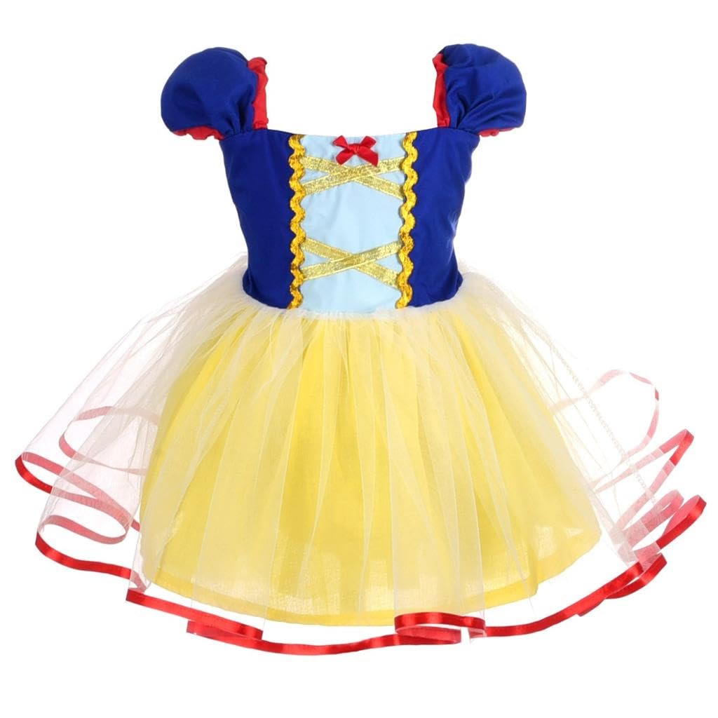 Dressy Daisy Princess Costumes Birthday Fancy Halloween Xmas Party Dresses Up for Toddler Girls Size 4T