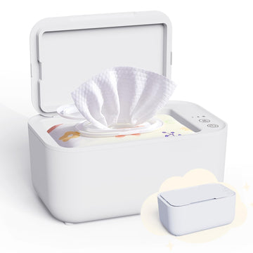 Baby Wipe Warmer, Wipe Warmer And Baby Wet Wipes Dispenser, Wipes Warmer For Newborn Baby Evenly Heated, Portable Wipe Warmer Sm