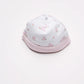 Little Me Baby Girl'S 2-Piece Nightgown And Cap Set, White Print/Bunny, 0-3 Months