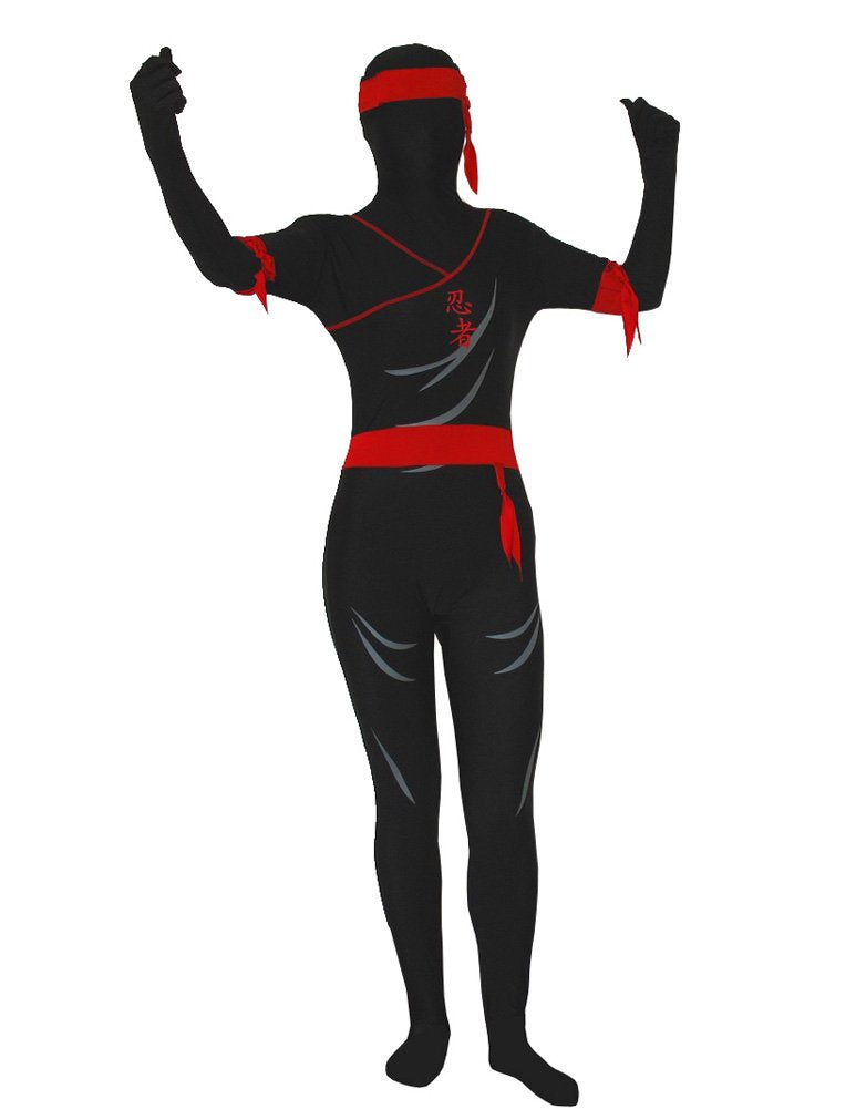 AltSkin Full Body stretch fabric Suit (Kids M, Ninja)